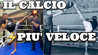 Il calcio più veloce della Kickboxing con Mattia Faraoni