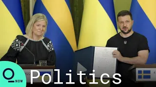 Swedish PM Meets Zelenskiy in Kyiv Amid NATO Talks