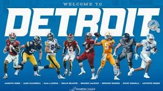 Detroit Lions 2023 draft hype video -We Ready