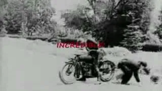 Buster Keaton's Incredible Motorcycle Stunt From One Week