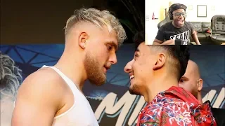 REACTING TO JAKE PAUL VS GIB LAUNCH PRESS CONFERENCE