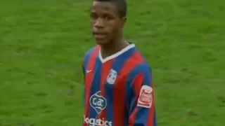 Debut Wilfried Zaha for Crystal Palace 27/03/2010 vs Cardiff City (Championship)