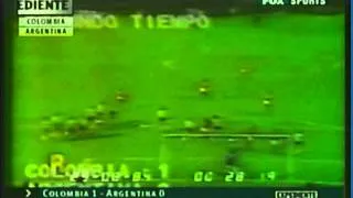 1984 (August 24) Colombia 1-Argentina 0 (Friendly).mpg