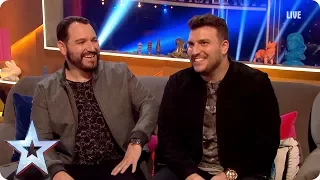 Stephen chats to finalists DNA and Kyle Tomlinson | Semi-Final 1 | Britain’s Got More Talent 2017