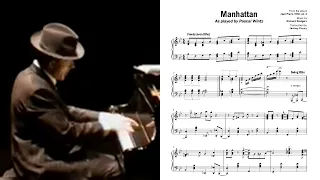 Pascal Wintz - Manhattan | Sheet music transcription