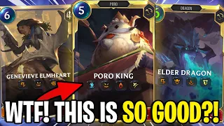 I Made A New RIDICULOUS Poro Deck - Legends of Runeterra