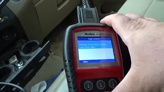 Autel AL619 Autolink Engine ABS SRS Warning Light, Quick Test On The Engine System