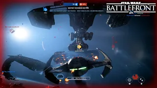 Star Wars Battlefront 2: Starfighter Assault Gameplay | D'Qar (No Commentary)