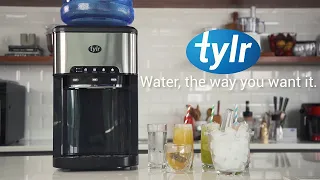Tylr 2-in-1 Hot & Cold Water Dispenser with built-in Ice Maker