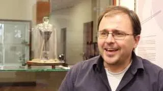 Professor Andrew White, Custodian of UQ's Pitch Drop Experiment