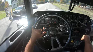 Putting my stretched 2022 389 Peterbilt to WORK!!!| hauling steel locally |