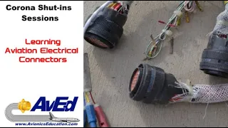 Learning Aviation Electrical Connectors. Avionics Education Live-stream
