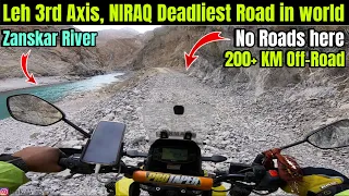 History Created - First Youtuber to cross Leh to Darcha via New route Niraq,Padam to Darcha #ladakh