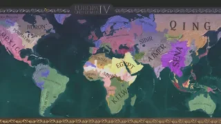 Europa Universalis IV | AI Only Timelapse #6 | 1187 - 1942 | Extended Timeline Mod