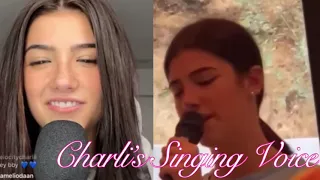 Charli Damelio Singing Compilation