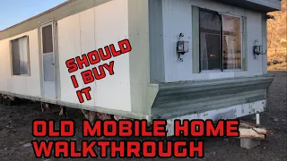 Old mobile home walkthrough