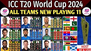 T20 World Cup 2024 All Teams Playing 11 | T20 World Cup 2024 team list | T20 World Cup 2024 schedule