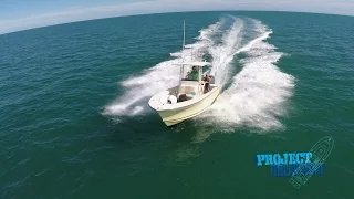 Florida Sportsman Project Dreamboat - Hydra-Sports Tab Install, 23 Seacraft Dream Splash