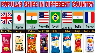 Top Potato Chip Brands Around the World || Chip World Tour: Exploring the Best Snack Brands Globally