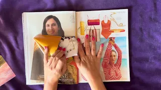 ASMR LoFi Page Ripping British Vogue Magazine June 2023 NO TALKING