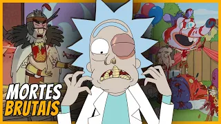 AS MORTES MAIS INSANAS DE RICK AND MORTY