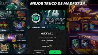 EL MEJOR TRUCO DE MADFUT 24 | GLITCH MADFUT 24 | MONEDAS Y PACKS TOTALMENTE GRATIS!!