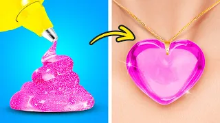 💍Joias DIY Baratas e Incríveis Que Qualquer Pessoa Pode Fazer em Casa | Epóxi & Argila