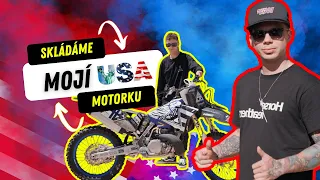 Skládáme mojí USA 🇺🇸  motorku.. jak to funguje a co vše si musím brát sebou ?