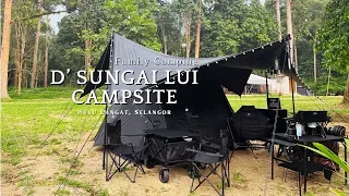 Vlog 5 | D’ Sungai Lui, Hulu Langat | Family Camping Malaysia | Last Camping with Vidalido Cabin XL