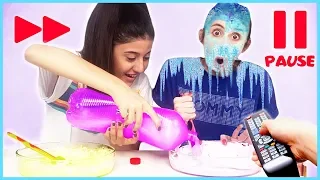 Pause Slime Challenge Sürpriz Malzemeli Slaym Dila Kent