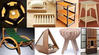 Wood furniture ideas you can make at home / Woodworking project ideas for beginner carpenters