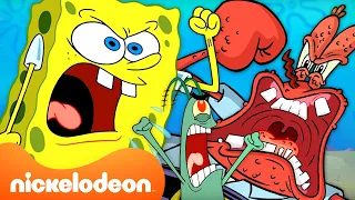 SpongeBob ANGRIEST Moments! 😡 | SpongeBob SquarePants | Nickelodeon UK