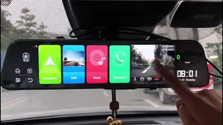 4G Android CAR DVR DASH CAM, WIFI, ADAS, 4G INTERNET, RAM 2GB, ROM 32GB, DUAL CHANNELS RECORDING