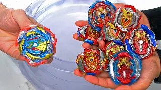 ULTIMATE VALKYRIE vs ALL ACHILLES BEYBLADES | Beyblade Burst Evolution Battle