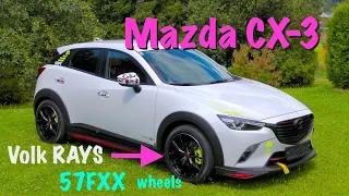 Project Mazda CX-3 -- now on Volk Rays 57FXX 18" Wheels