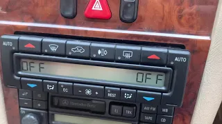 W210 climate control test