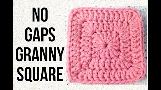 No Gaps Solid Granny Square - 6 of 365 Days of Granny Squares