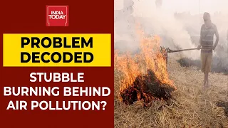 Here's Graphical Representation Of Stubble Burning Leading To Air Pollution In Northern India