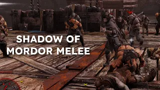 Shadow of Mordor Melee combat