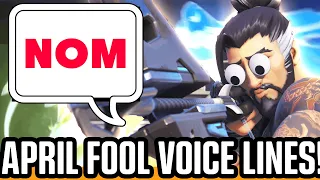 The NEW Overwatch 2 April Fool Voice Lines are HILARIOUS!