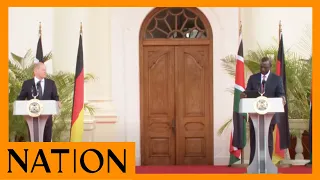 German Chancellor Olaf Scholz's Speech during his visit to State house