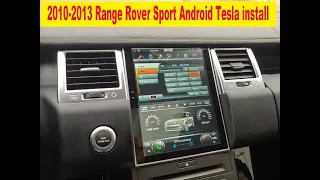 10-13' Range Rover Sport Tesla style android radio touch screen Land