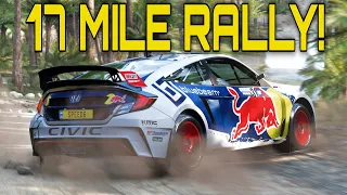 FH5 Rally Adventure 17 Mile Rally Stage - Sierra Nueva Rally Tour - GRC Honda Civic