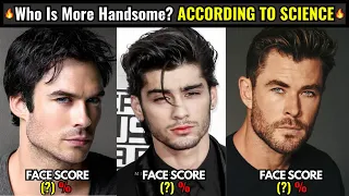 TOP 10 MOST HANDSOME MEN (ACCORDING TO SCIENCE)