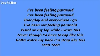 Russ - Paranoid (Lyrics)