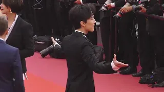 迪玛希 DIMASH 20180509 Cannes Film Festival Red Carpet