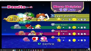 If I win the game on Mario Party 7, the video goes on SlowMo and We Are The Champions by Queen plays