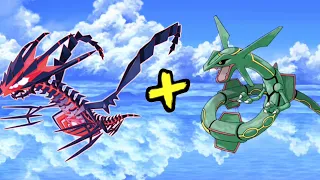 What If Eternatus & Requaza Fusion Together 😈#pokemon#pikachu#ash