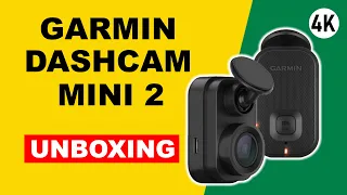 Garmin Dash Cam Mini 2 Unboxing 4K (010-02504-10)