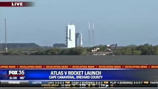 Atlas V rocket launch
